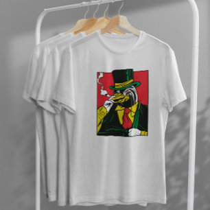 Mafia Penguin Animal Tecknad T Shirt