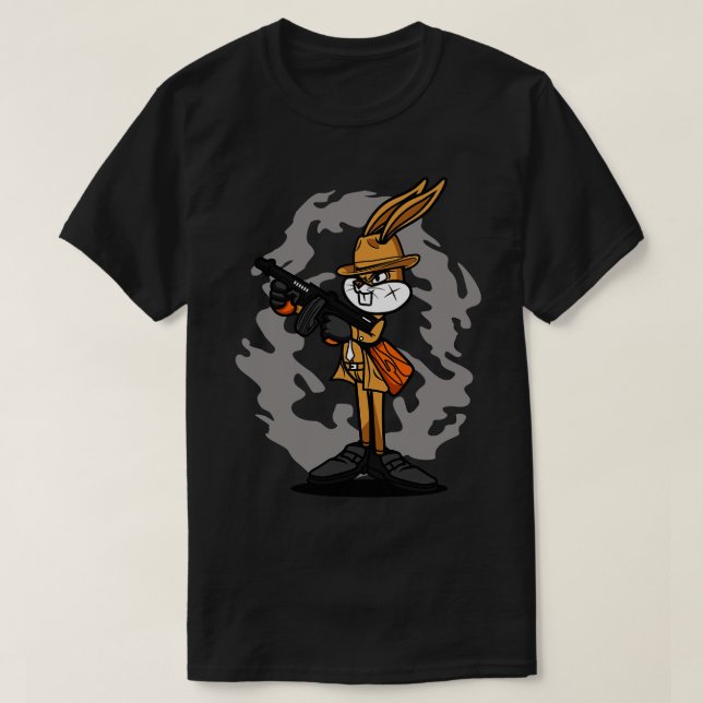 MAFIA RABBIT T SHIRT (Design framsida)