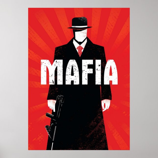 Mafia The City of Borttappad Heaven Poster (Framsidan)