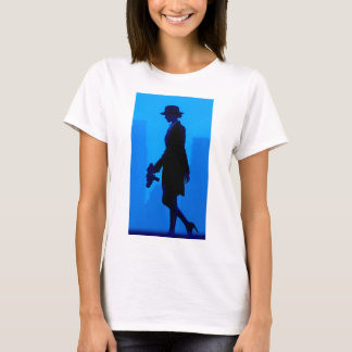 Mafia tjej fedora T-shirt