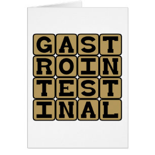 Mag gastrointestinal, GI-kanal Hälsningskort