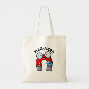 Mag-nerd Funny Nerd Magnet Pun Tygkasse