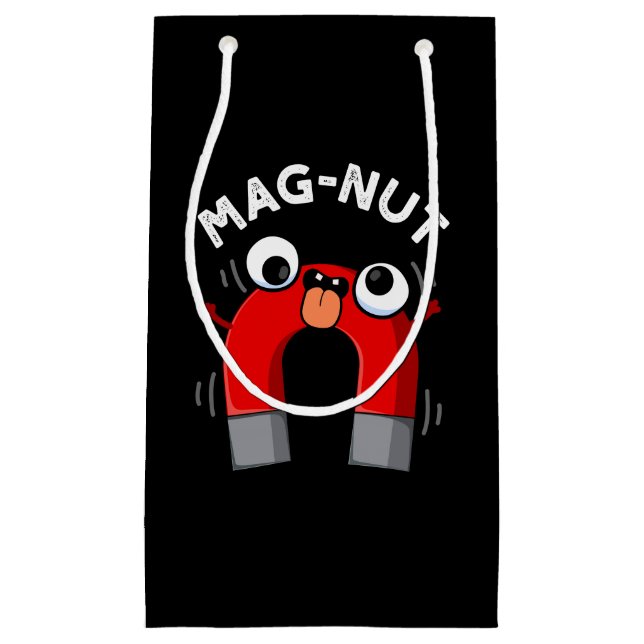Mag-nut Rolig Magnet Skämt Mörk BG (Framsidan)