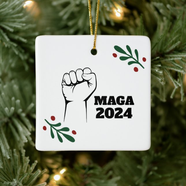 MAGA 2024 Christmas Tree Ornament Decor (Träd)