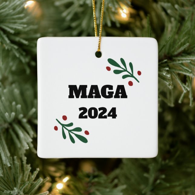 MAGA 2024 Christmas Tree Ornament Decor (Träd)