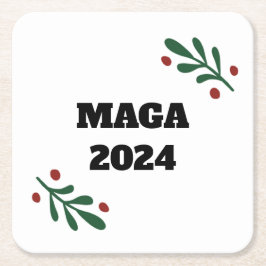 MAGA 2024-jul Underlägg Papper Kvadrat