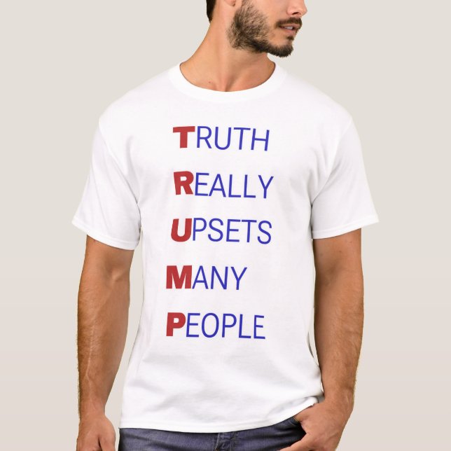 MAGA 24 Support Republican Donald Trump Vance Tee (Framsida)