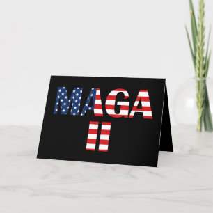 MAGA 2, amerikansk flagga Kort
