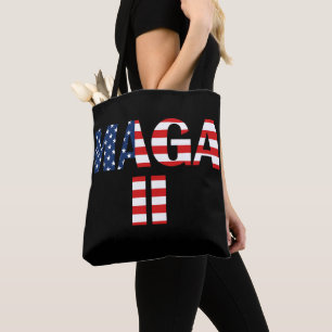 MAGA 2, amerikansk Flagga Tygkasse