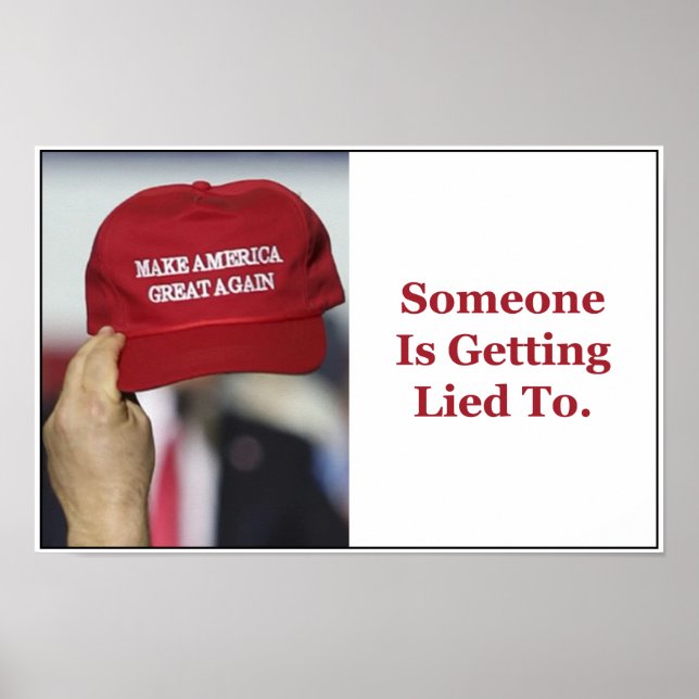 MAGA-affisch Poster (Framsidan)