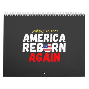 Maga American Reborn Recump Inauguration Kalender