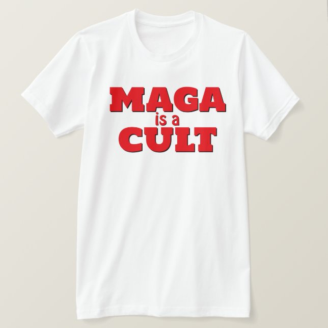 MAGA är en Cult T Shirt (Design framsida)