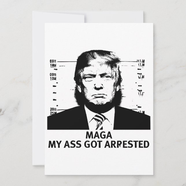 MAGA Åtalad Inbjudningar (Framsida)