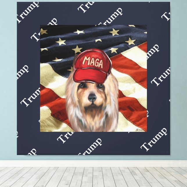 MAGA AUSTRALIAN TERRIER CANVASTRYCK (Insitu (trägolv))
