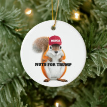 MAGA Ekorren Peanut Nötter för Trump