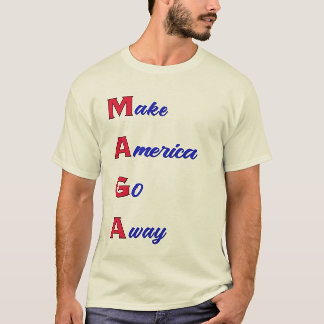 MAGA: Få Amerika att försvinna tee (Framsida)
