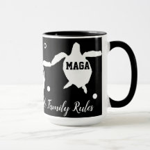 MAGA Family Turtles Mugg