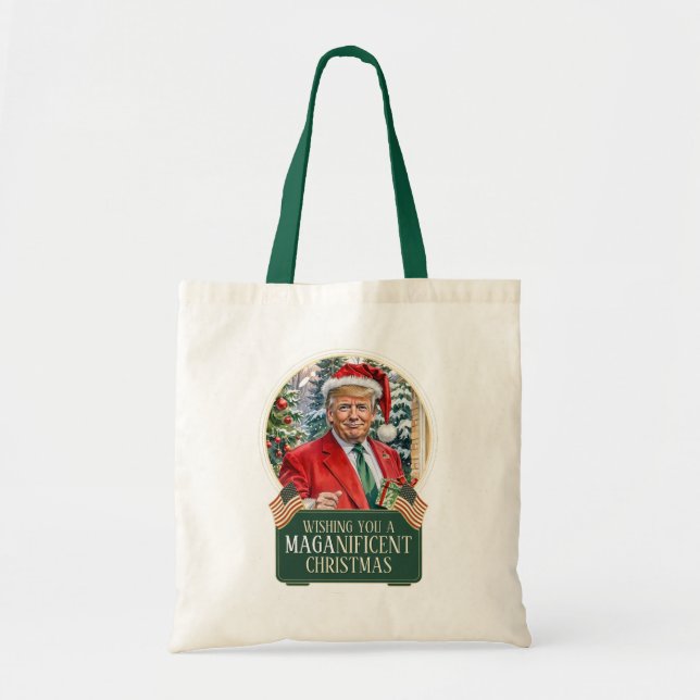 MAGA-fantastiska jullägesförsäljning Tygkasse (Framsidan)