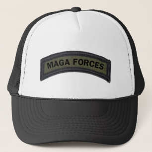 MAGA FORCES TRUCKER CAP KEPS