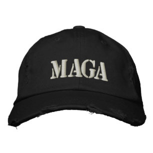 MAGA GÖR AMERICA UNDERBART IGEN BRODERAD KEPS