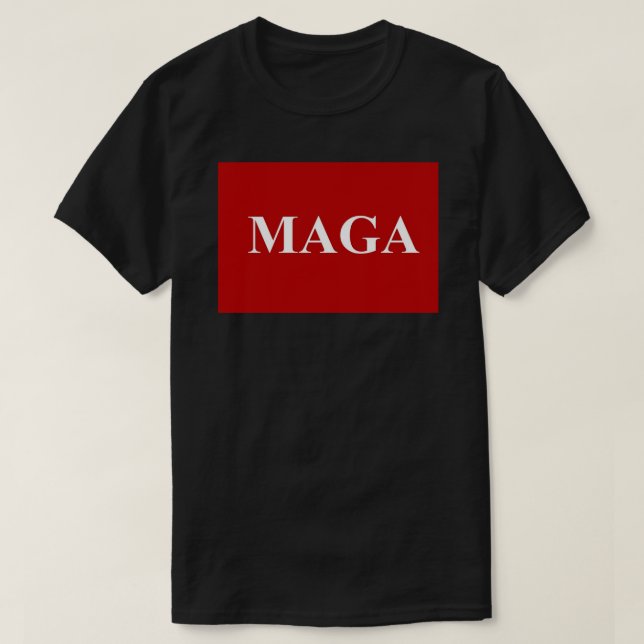 MAGA Gör Amerika Underbart igen Shirt, MAGA Red, T T Shirt (Design framsida)