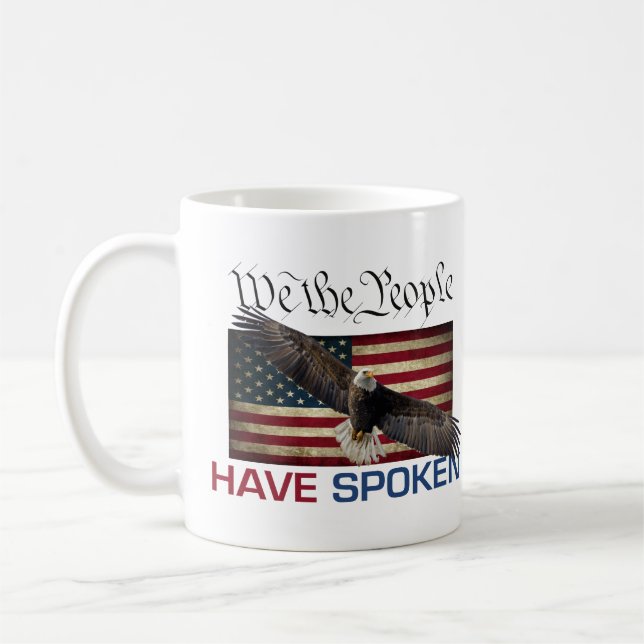 MAGA-kaffemugg - oss som folket har talat Kaffemugg (Vänster)