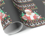 Maga La La Trump-julinvigning 47:e Presentpapper<br><div class="desc">trumftrance,  donald trump,  val 2024,  christmas sweater,  ful xmassweater,  jultomten,  President,  maga,  Inauguration , </div>