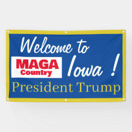 MAGA Land Välkommen till Iowa, herr talman!