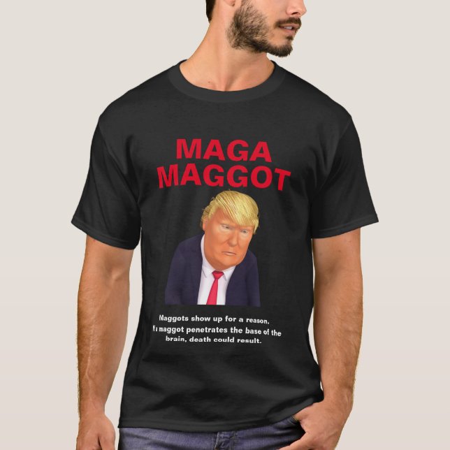 Maga Maggot T-Shirt (Framsida)