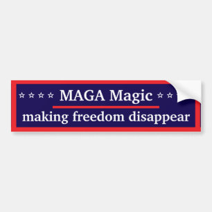 MAGA Magic Bumper Sticker Bildekal