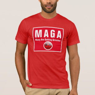 MAGA många får arresterat roligt politiskt T Shirt