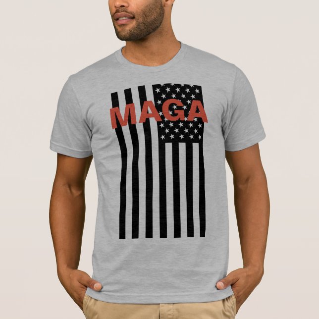 MAGA-Mindset - gör Amerika underbar igen T Shirt (Framsida)