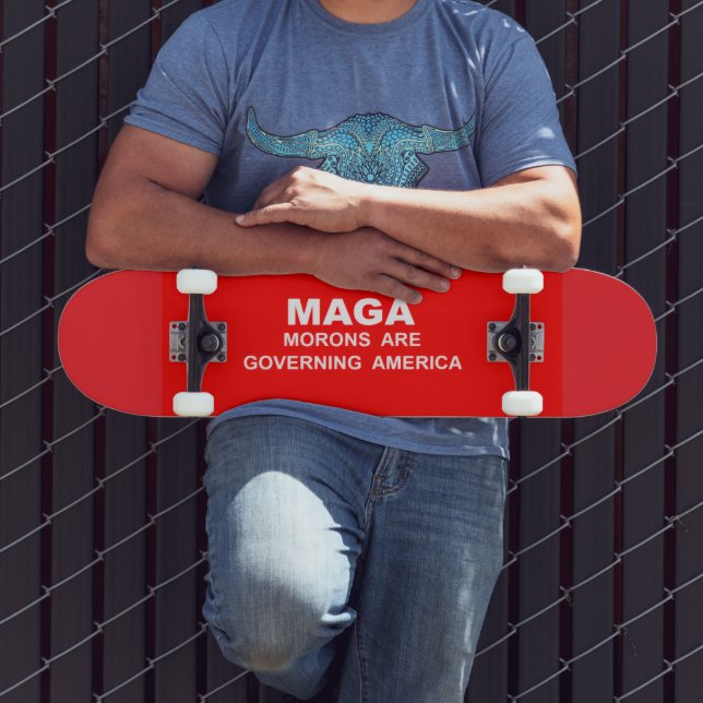 MAGA MINI SKATEBOARD BRÄDA 18,5 CM (Utomhus 3)