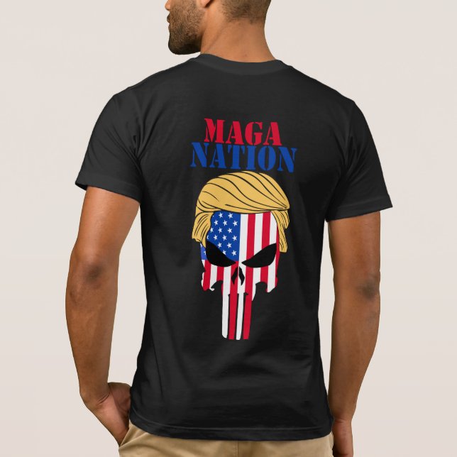 MAGA Nation T-Shirt (Baksida)