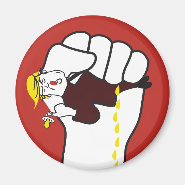 MAGA-NOT-magnet Magnet (Framsidan)