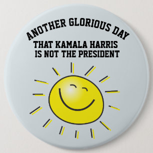 MAGA PATRIOT FUNNY ANTI-KAMALA BIG-knapp Knapp