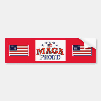 MAGA Proud Bildekal