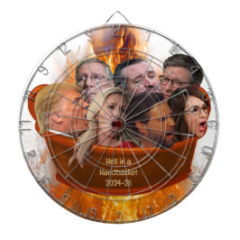 MAGA Republican helvetet i en handkorg 2024-25 Lus Darttavla