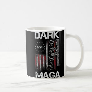 MAGA-SUPPORTTRUMP FÖR ANTI-BIDEN MÖRK KAFFEMUGG