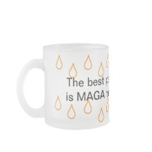 MAGA Tårar 10 oz Frosted Glass Beer Mugg
