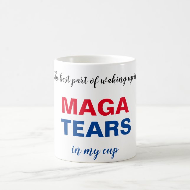MAGA tårar 2020 Biden Trump-valet mugg (Center)