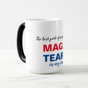 MAGA tårar 2024 Harris Walz Trumpval mugg