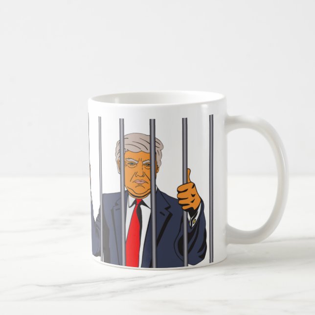 MAGA tårar Convict Donald Trump 45 mugg (Höger)