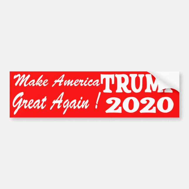 MAGA-TRUMF 2020 BILDEKAL (Framsidan)