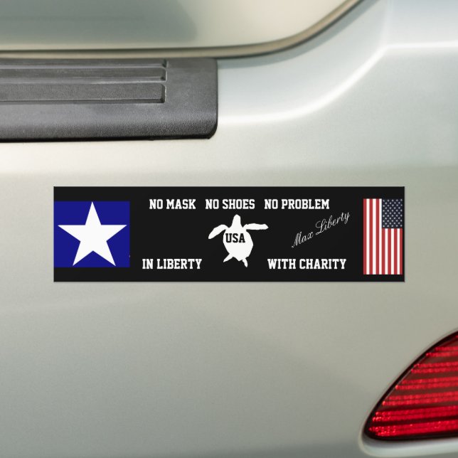 MAGA Turtle Bumper Sticker Bildekal (På Bil)