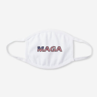 MAGA US Flagga Text Patriotic
