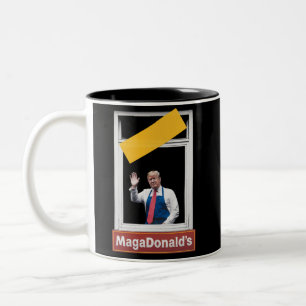 MAGADonald's Trump 2024 Två-Tonad Mugg