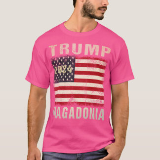 Magadonia Trump 2024 Supportör Magadonian T Shirt
