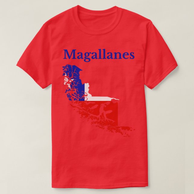 Magallanes Region Chile T Shirt (Design framsida)