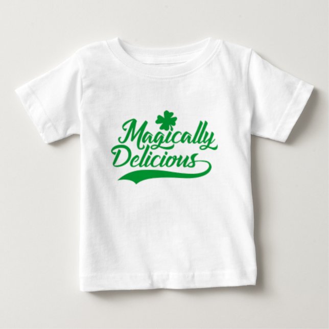 Magally Delicious St. Patrick's Day Tee Shirt (Framsida)